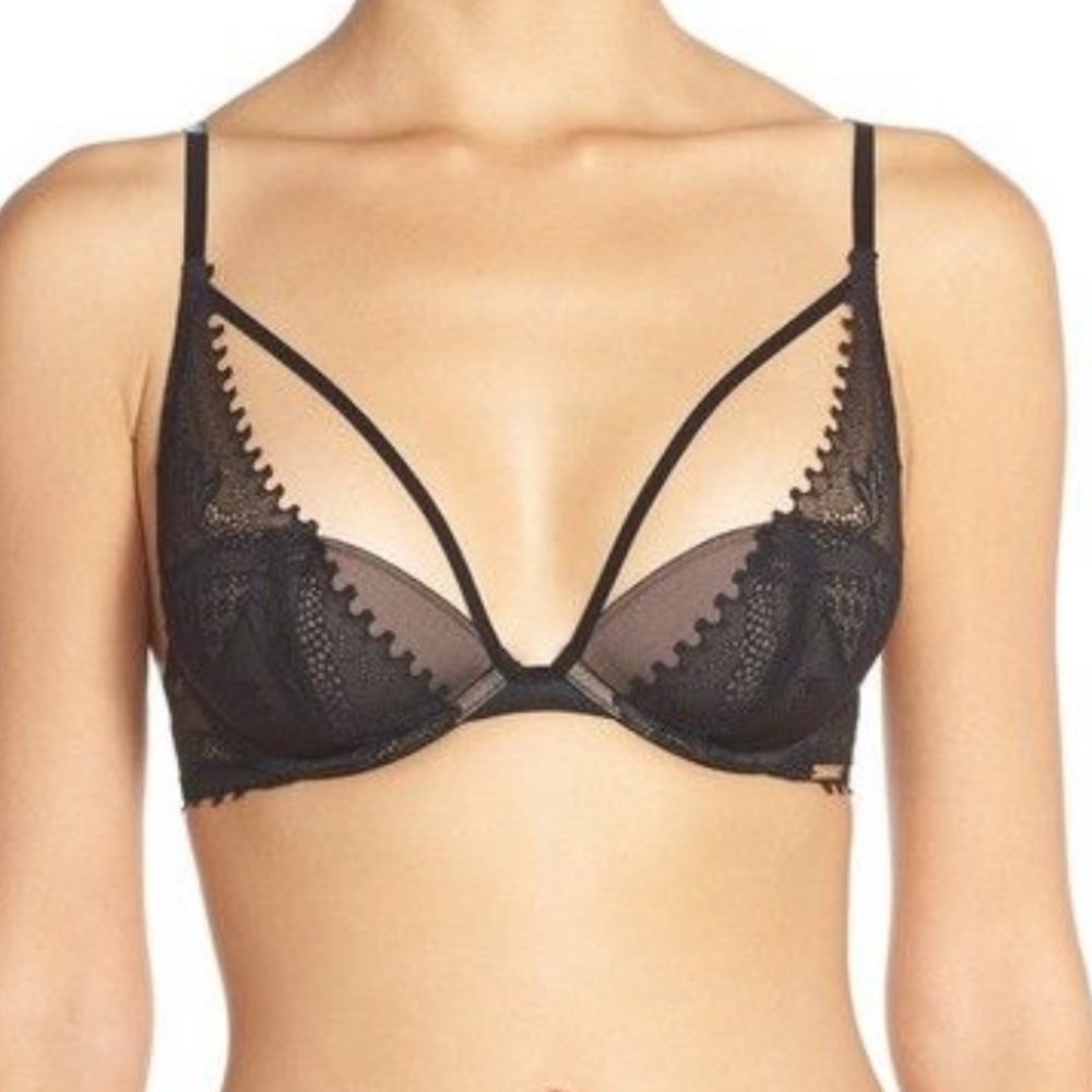 Calvin Klein lace strappy bra